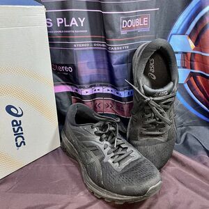 ASICS GT 1000 10 Running Shoe Black Sneakers Trainers Women's Size 10